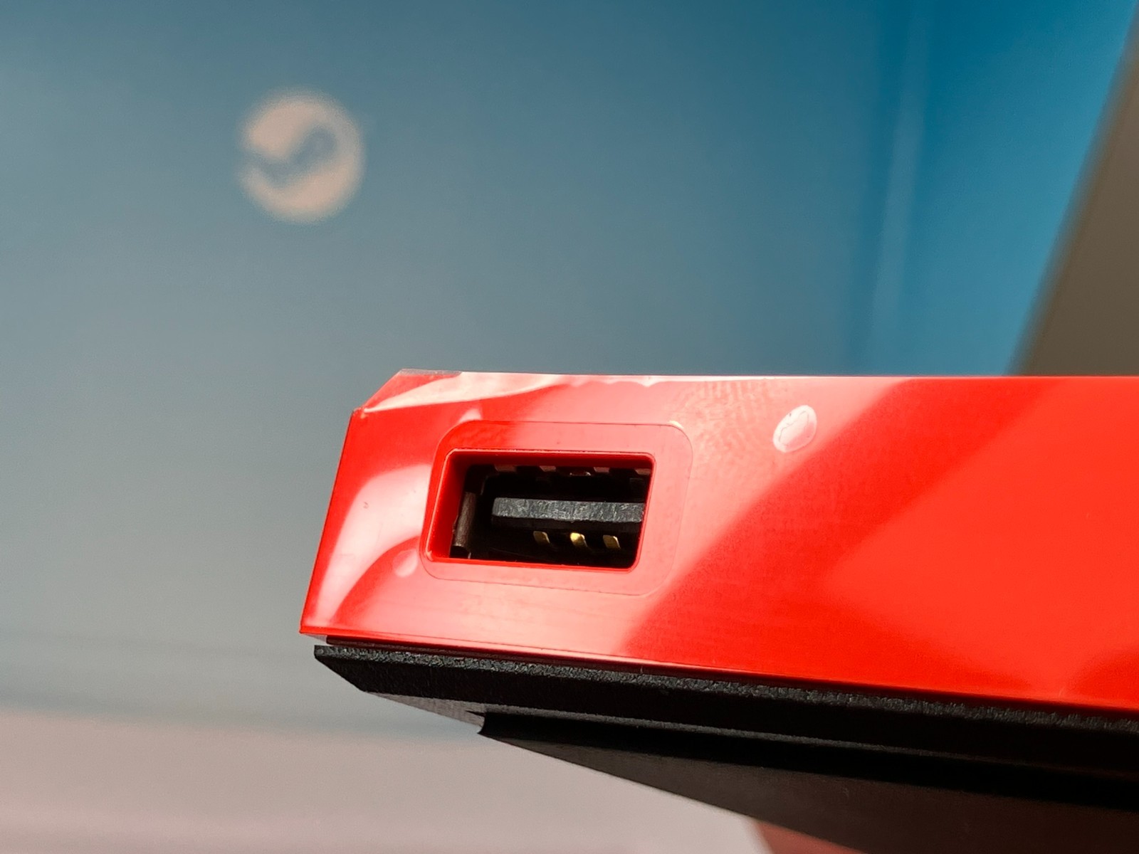 Valve Steam Link Digital Media Streaming Player Gaming Model 1003 RED Color RARE