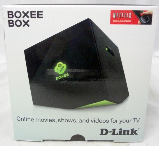 D-Link Boxee Box Full Digital HD Media Streaming Device New w/ Open Box!