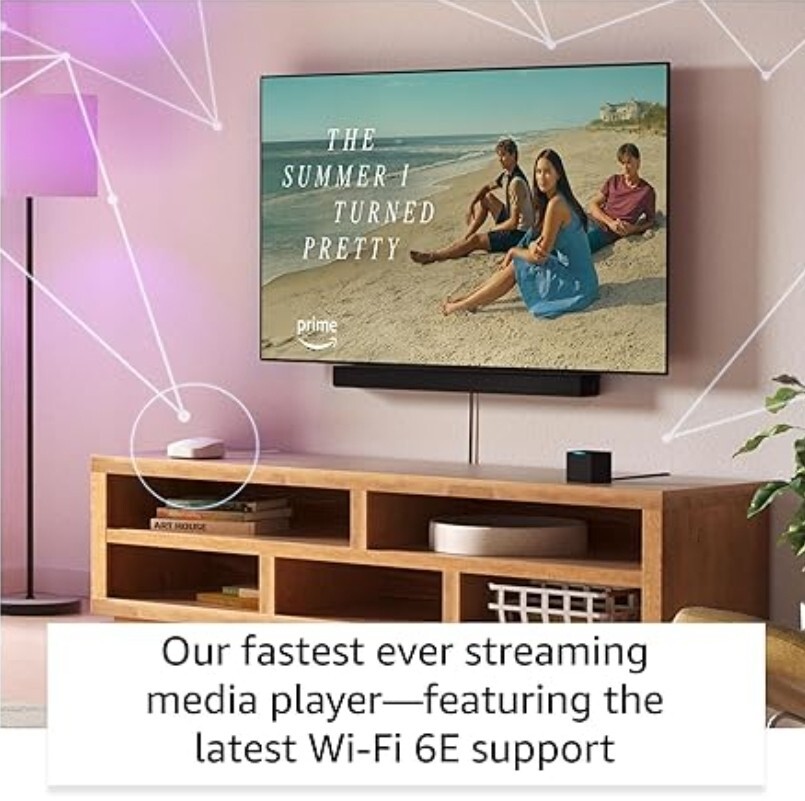 🔥 Amazon Fire TV Cube 3rd Gen. Media Streamer Wi-Fi 6E NEW Factory Sealed (NAP)
