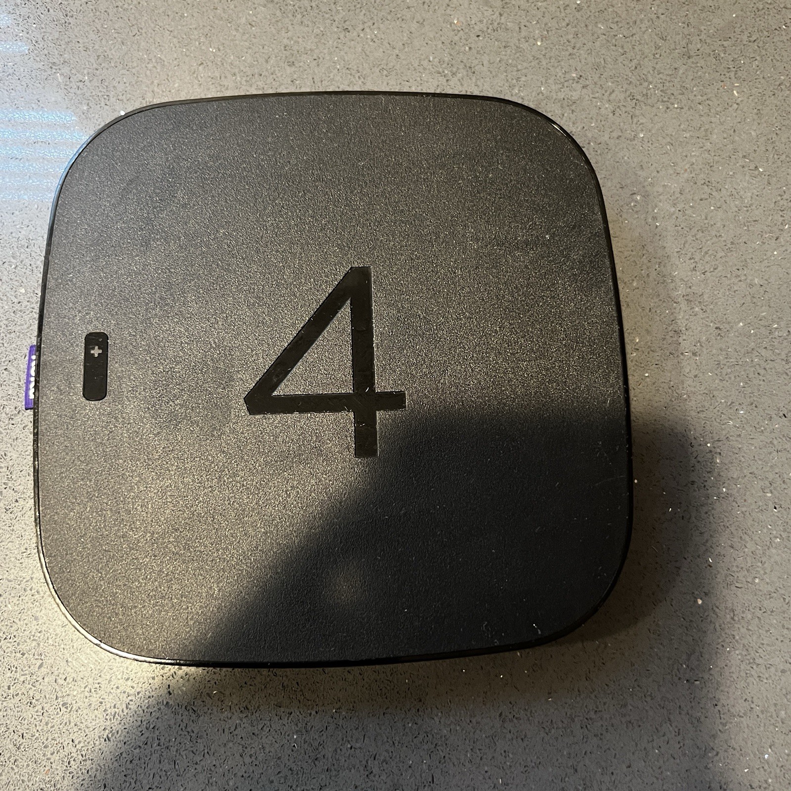 ROKU 4 4400X STREAMING MEDIA PLAYER – NO POWER SUPPLY AS SHOWN