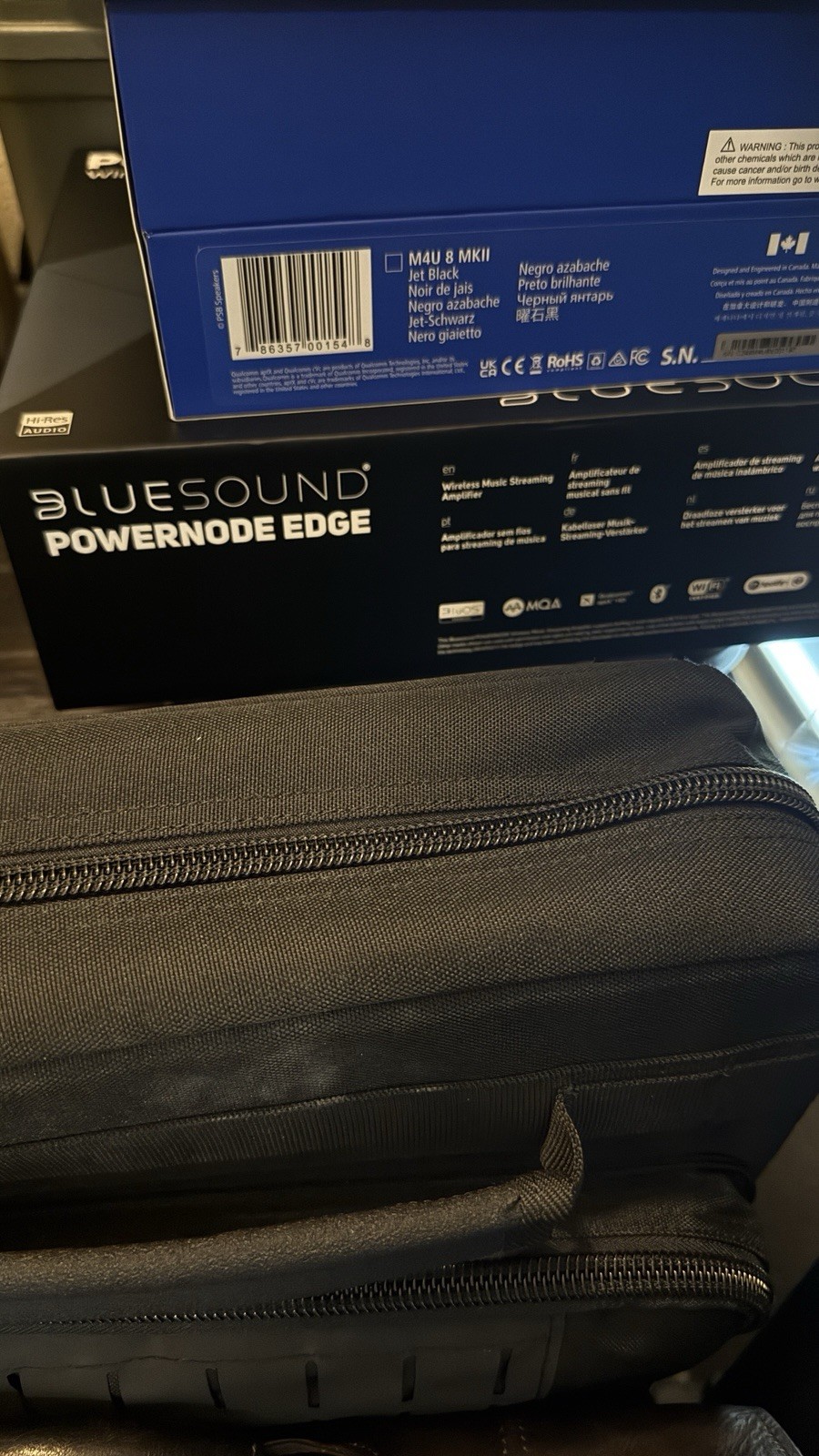 Bluesound POWERNODE EDGE M4U 8 MKII Wireless Streaming Amp BluOS Dolby Digital