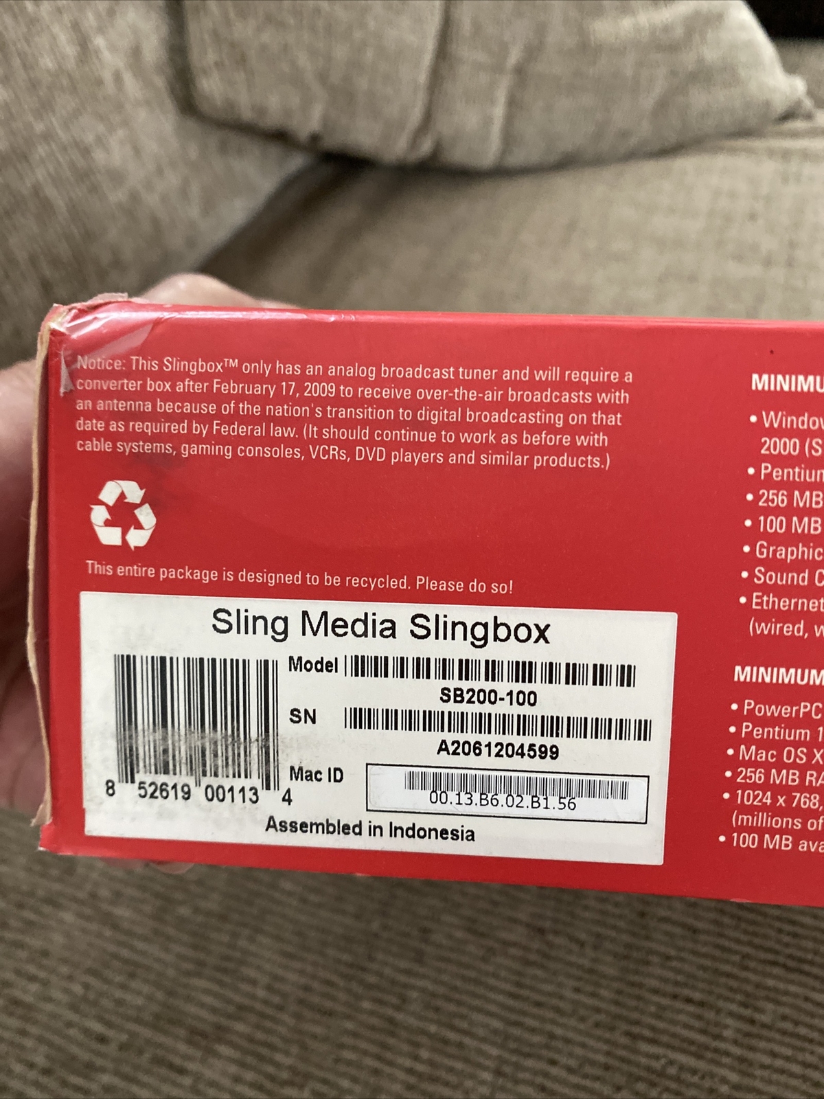 Sling Media PRO Digital HD Media Streamer
