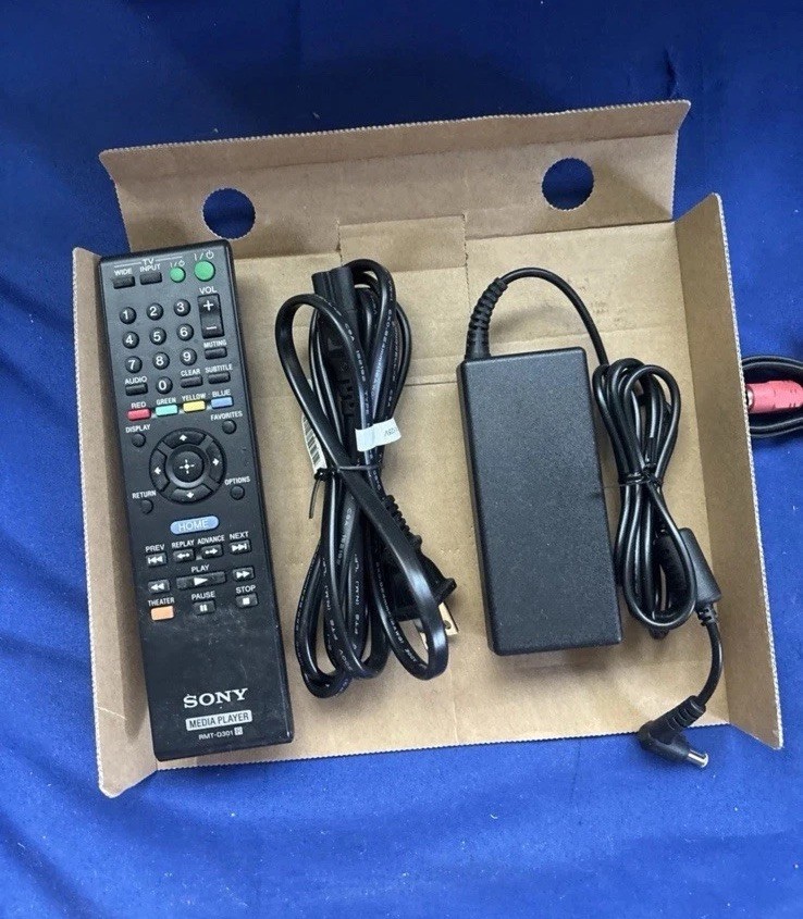 Sony SMP-N100 Network Media Player Black Wi-Fi Ethernet HDMI w/ Remote