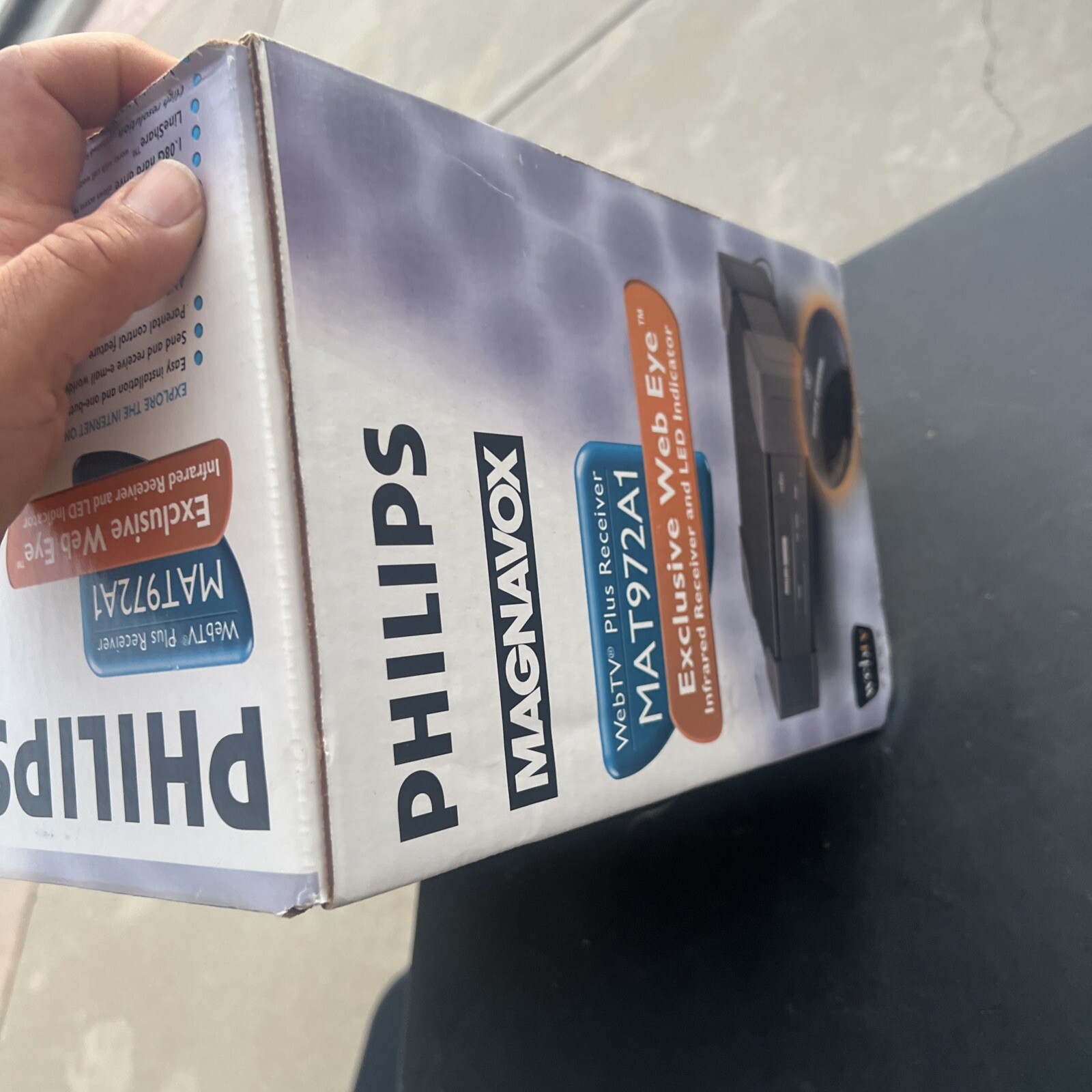 Vtg-Philips Magnavox Internet WebTV Terminal MAT972 Complete System w/box 1998