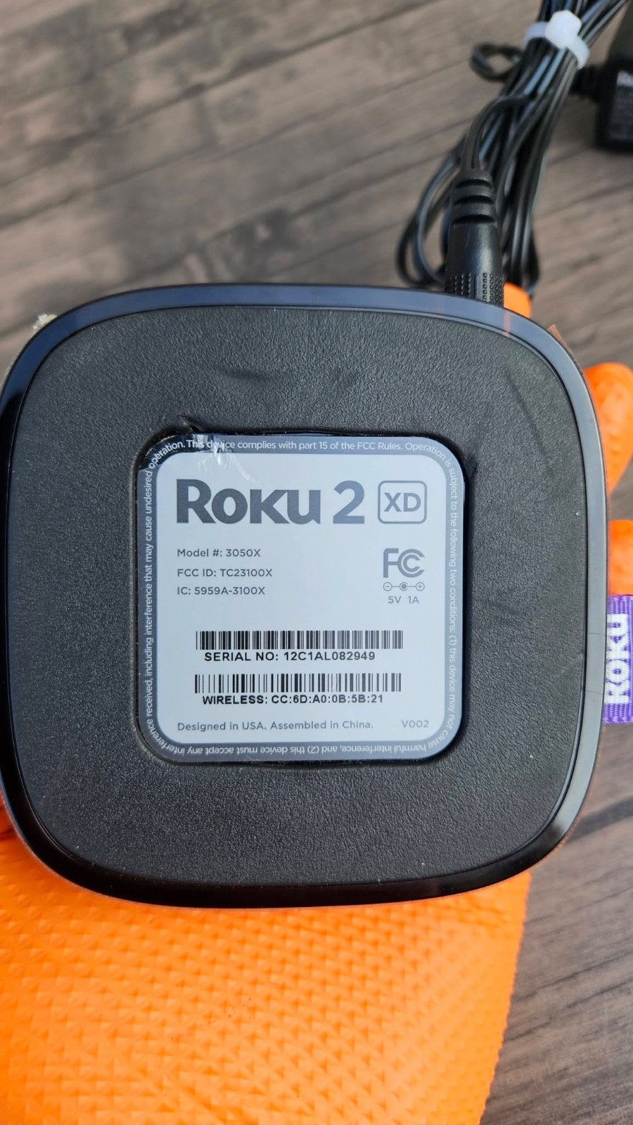 Roku 2 XD (2nd Generation) Media Streamer 3050X With Remote A1
