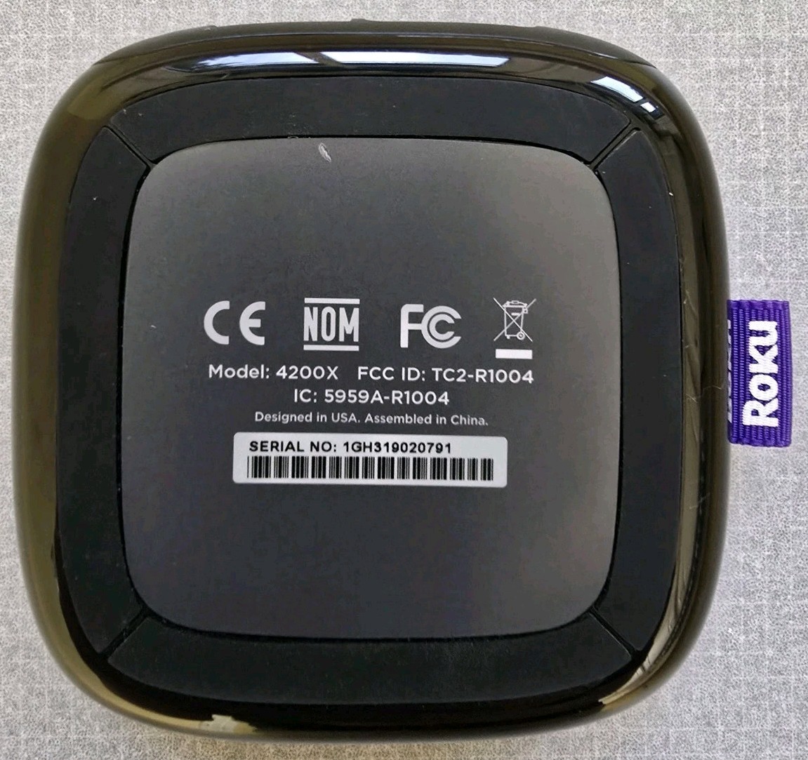 Roku 3 Streaming Player 4200X Original Owner, Excellent Condition!!