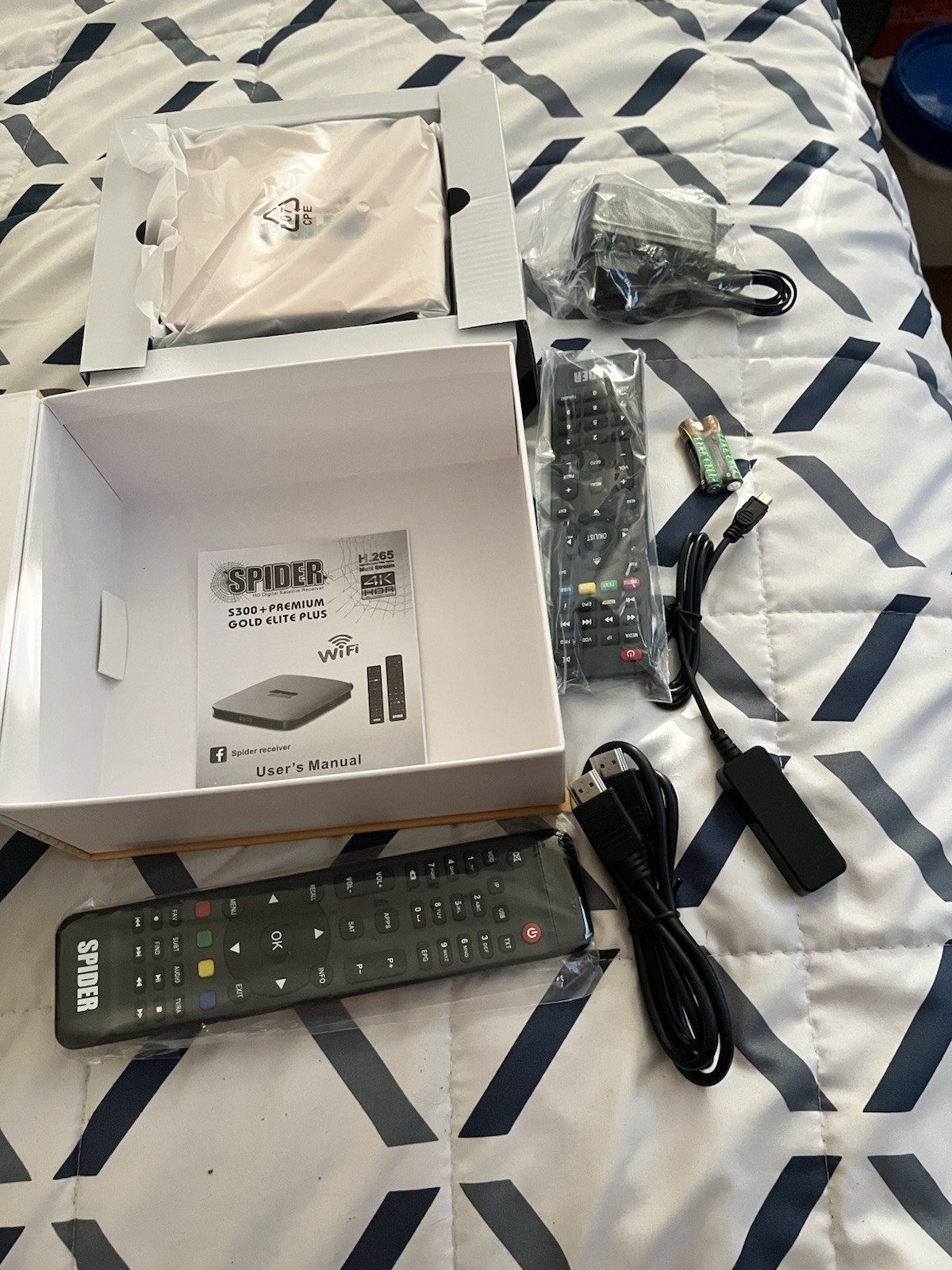 Spider Arabic Receiver سبايدر HD Digital Satellite Receiver Same Day Shipping