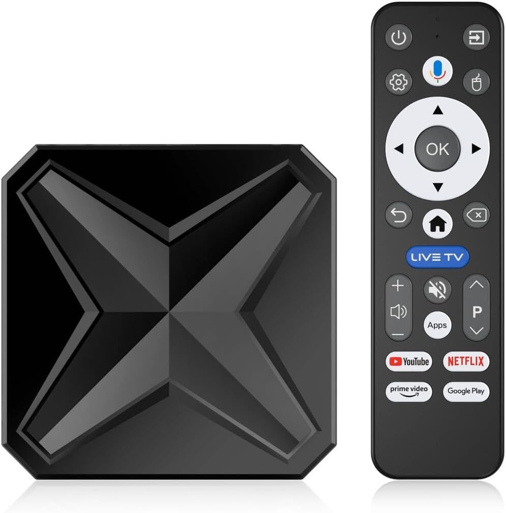 Android 14 TV Box , Android TV Box 8K Ultra HD with 2GB RAM and 16GB ROM, RK3…