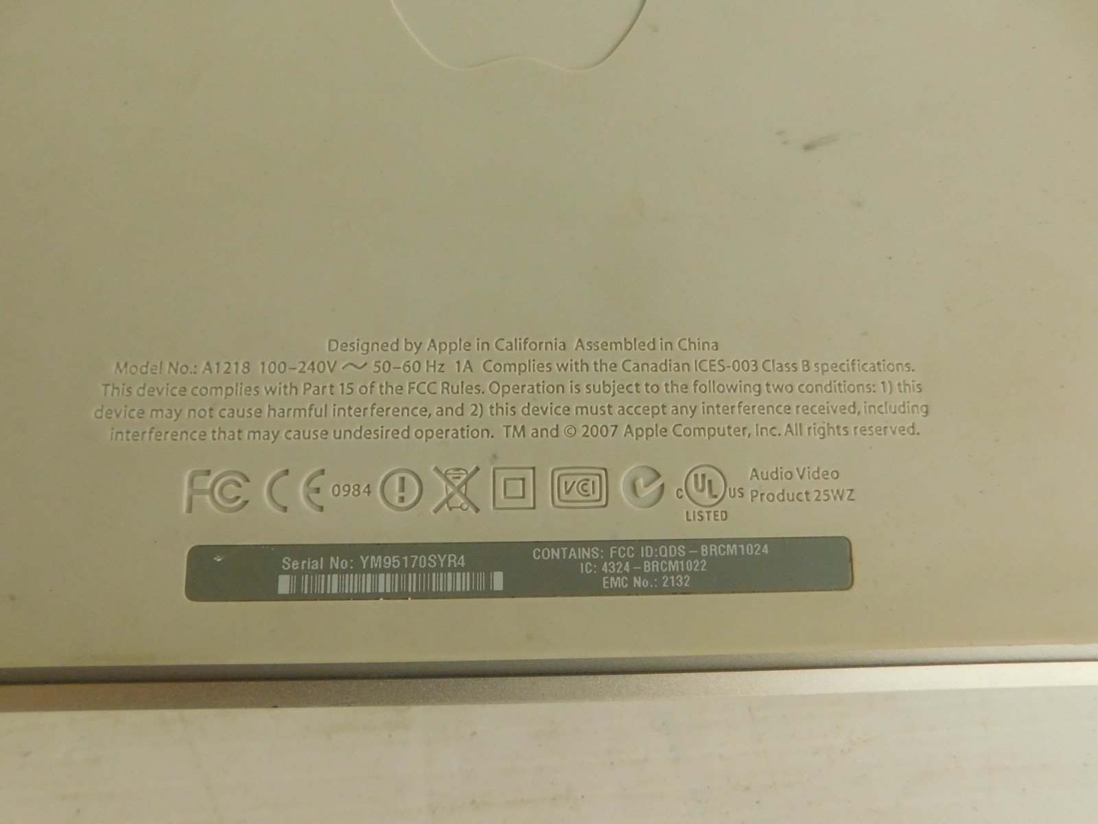 APPLE A1218 MEDIA STREAMING DEVICE – LOT OF 3 (PQY43)