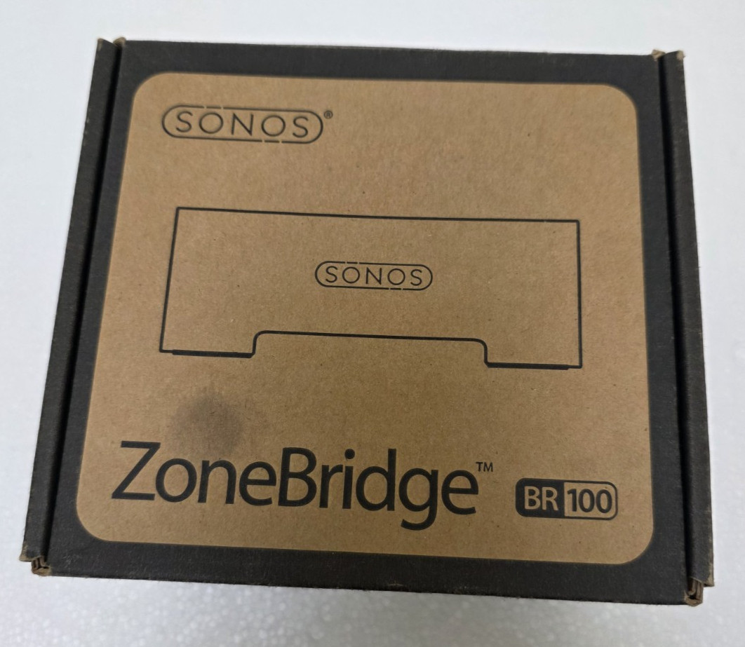 Sonos BR100 Multi-Room Music System Zonebridge Bridge Open Box