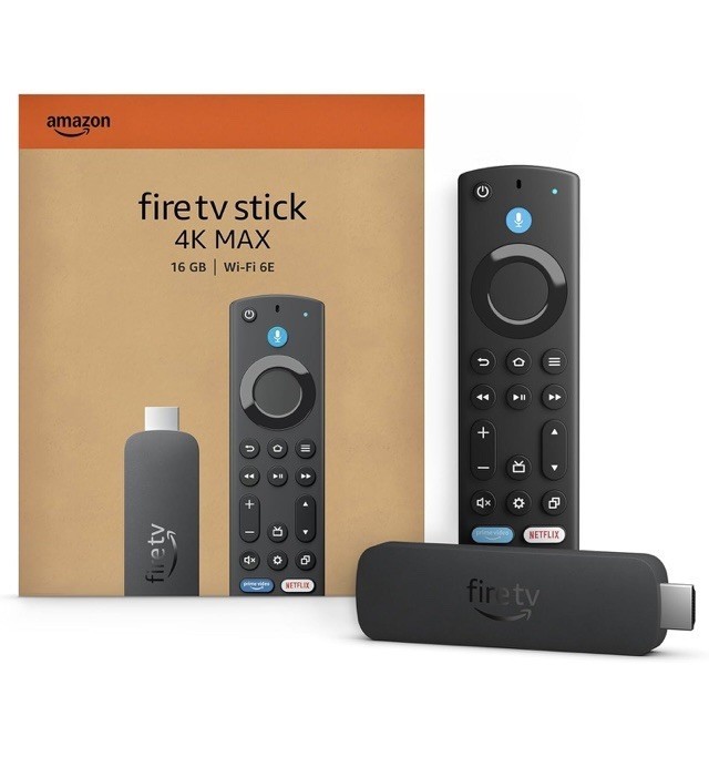16GB 2025 Amazon Fire TV Stick 4K Max 2nd Gen, Ambient Experience, Wi-Fi 6E