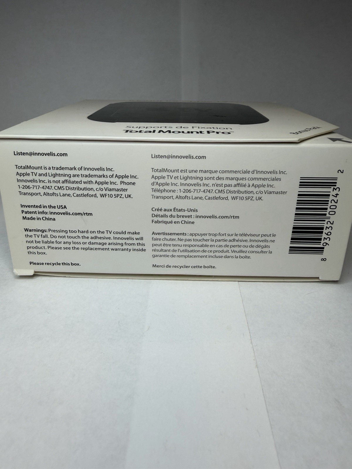 Apple TV Mount New Unopened Box