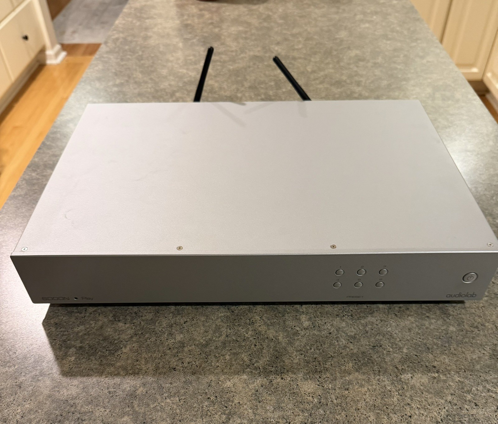 Audiolab 6000N Play Wireless Audio Streaming Player – Silver w/ Box