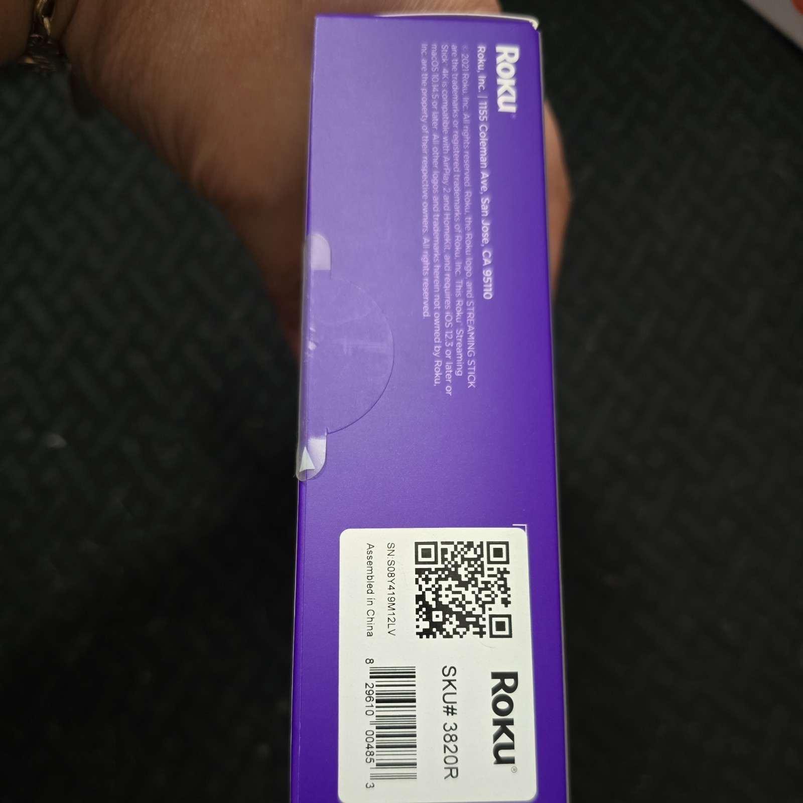 BRAND NEW Roku Streaming Stick 4K Streaming Device 4K/HDR/Dolby Vision Remote
