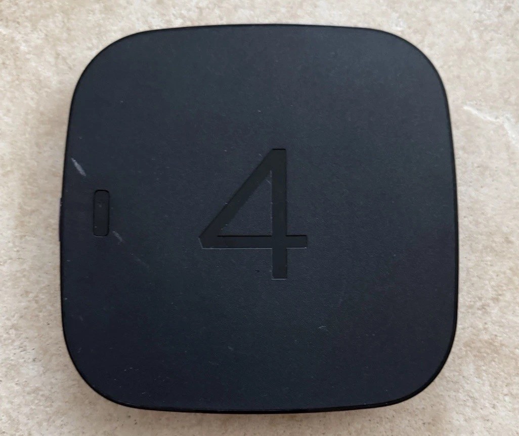 Roku 4 4400X HD & 4K UHD Streaming Media Player Black Tested Factory Reset