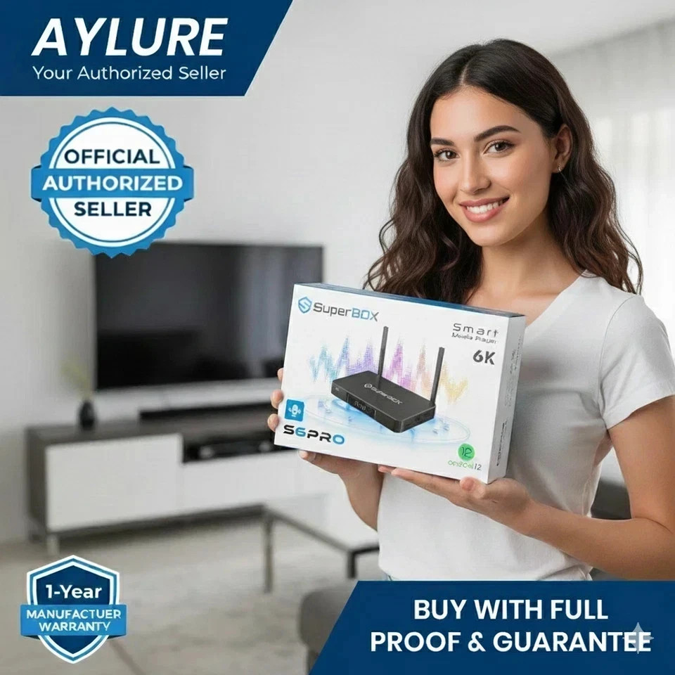 SuperBox S6 Pro – Authorized Distributor with 100% Free shipping
