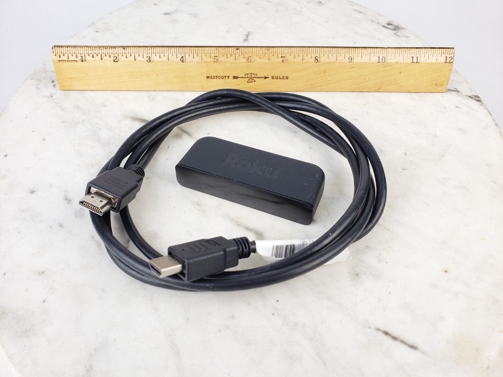 Roku Express 3900 Digital HD Media Streamer (3900X) – Black HDMI Cable No Remote