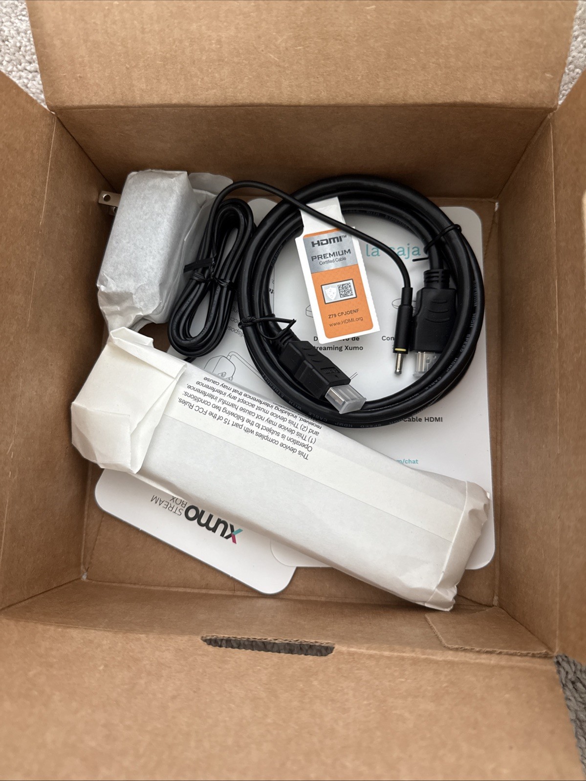 Xumo SCXI11BEI XiOne – SC(B) Stream Box With Remote And Power Adapter