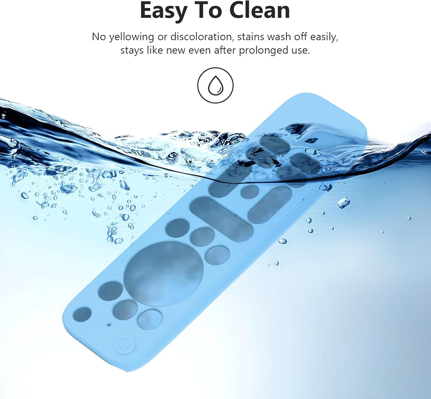 Cover for Onn Google TV 4K Pro Streaming Device (2024) Android TV Box Remote, Si