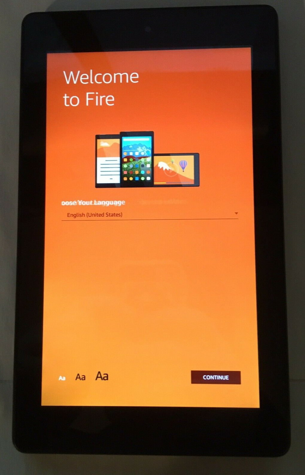 Amazon Fire Tablet Model L-2338 (Only Tablet, Does Not Come With ANYTHING else)