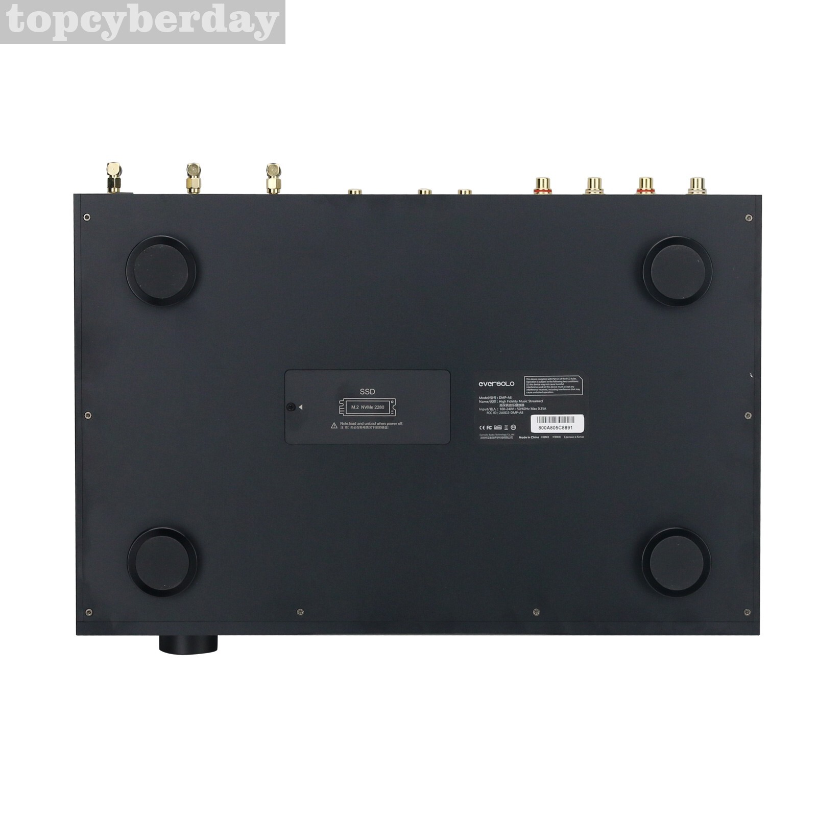 Eversolo DMP-A8 4G+64G Music Streamer DAC QCC5125 Bluetooth 5.0 Receiver 16W