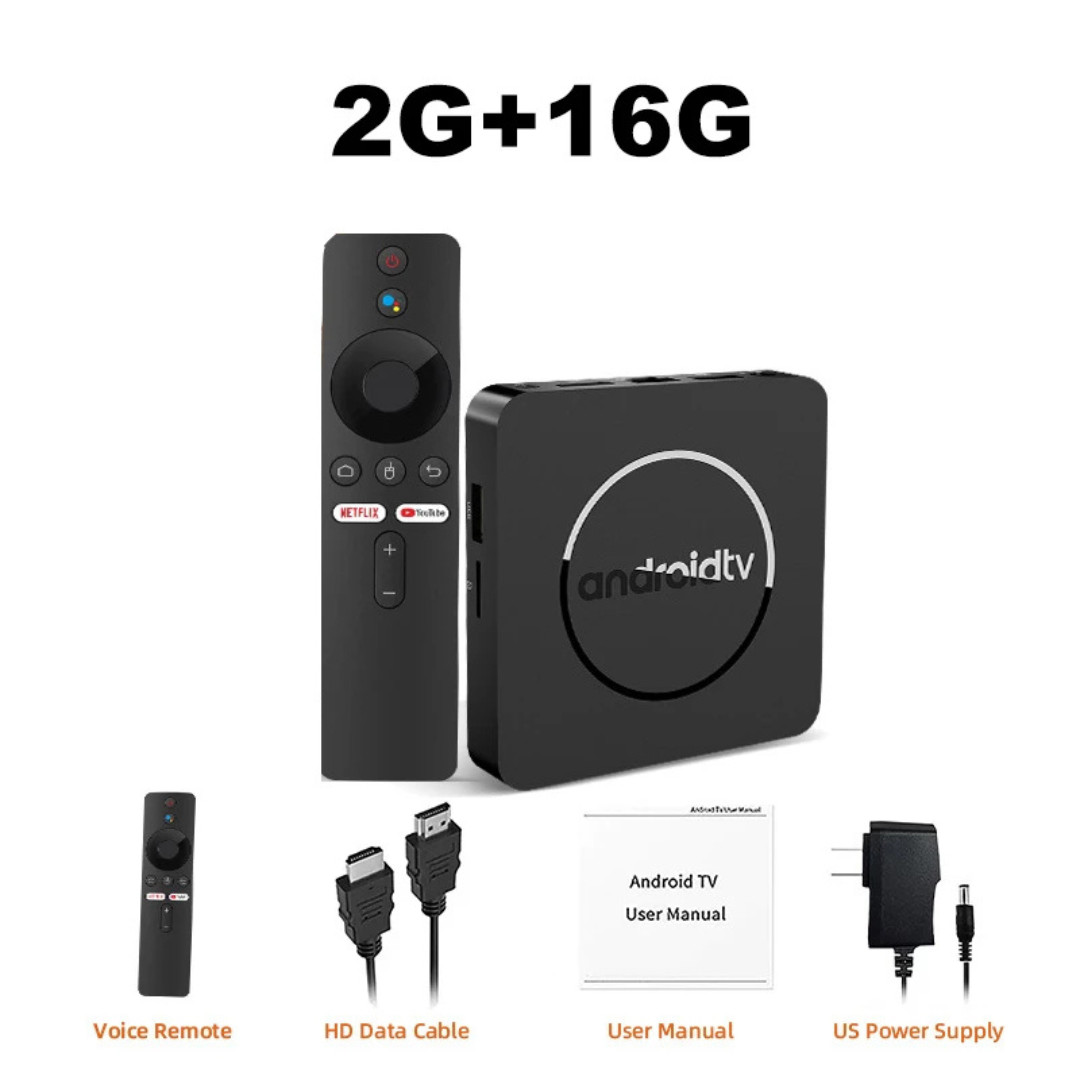Q10 Android 16 TV Box 8K HDR10+ Allwinner H313 8GB+128GB Dual WiFi BT5.0
