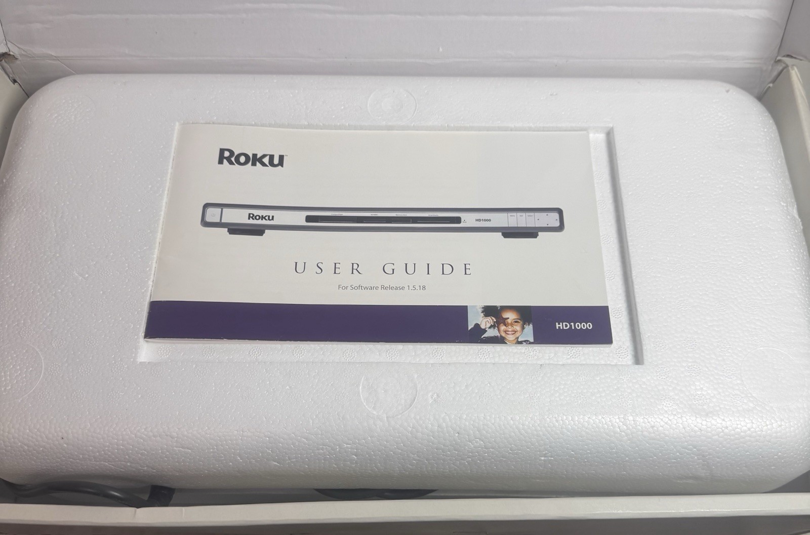 Vintage Roku HD1000 High Definition Media Player – Original Box & Manual