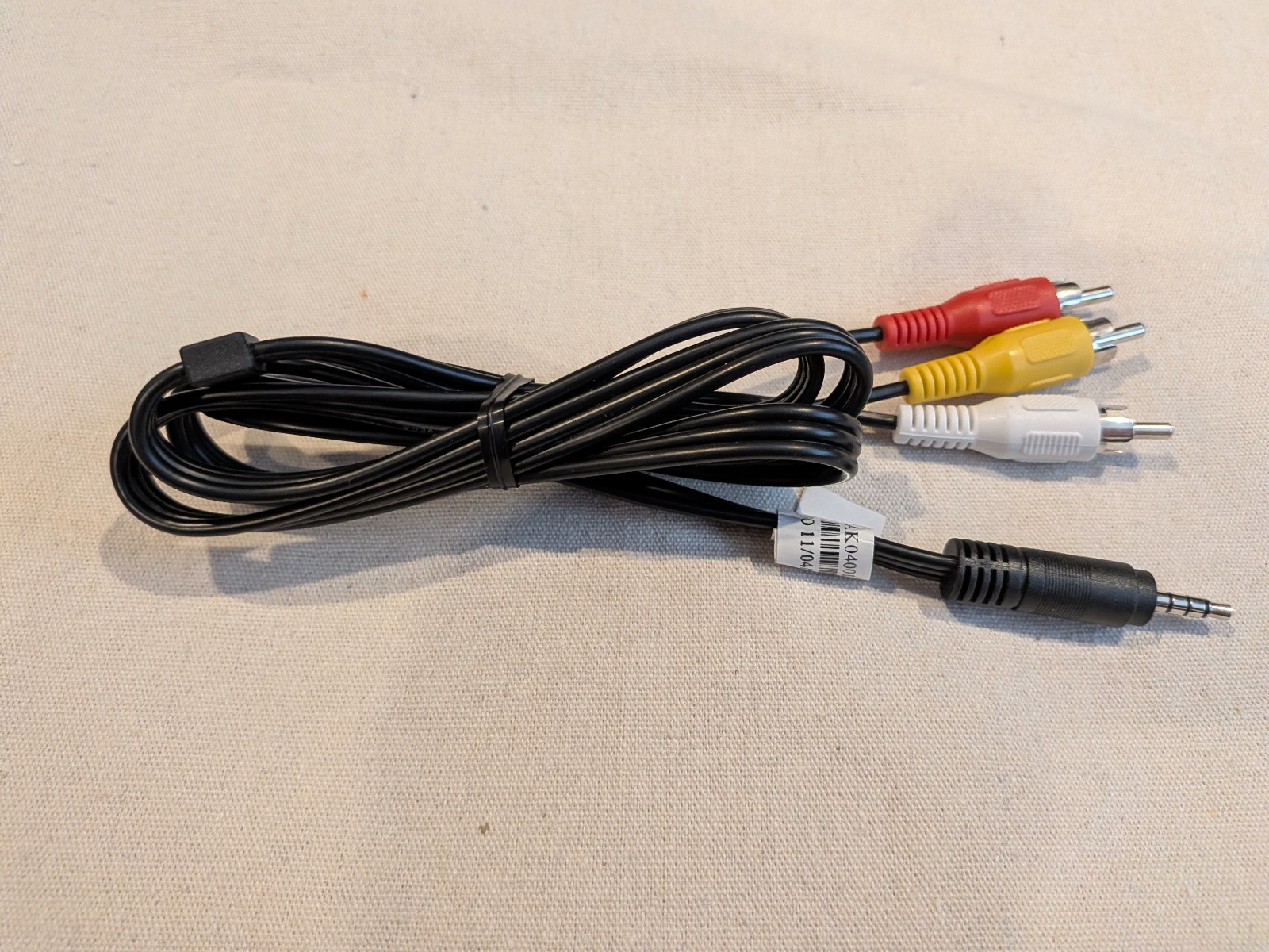 Genuine Original Composite RCA Cable Cord WD Western Digital TV Live Mini Plus