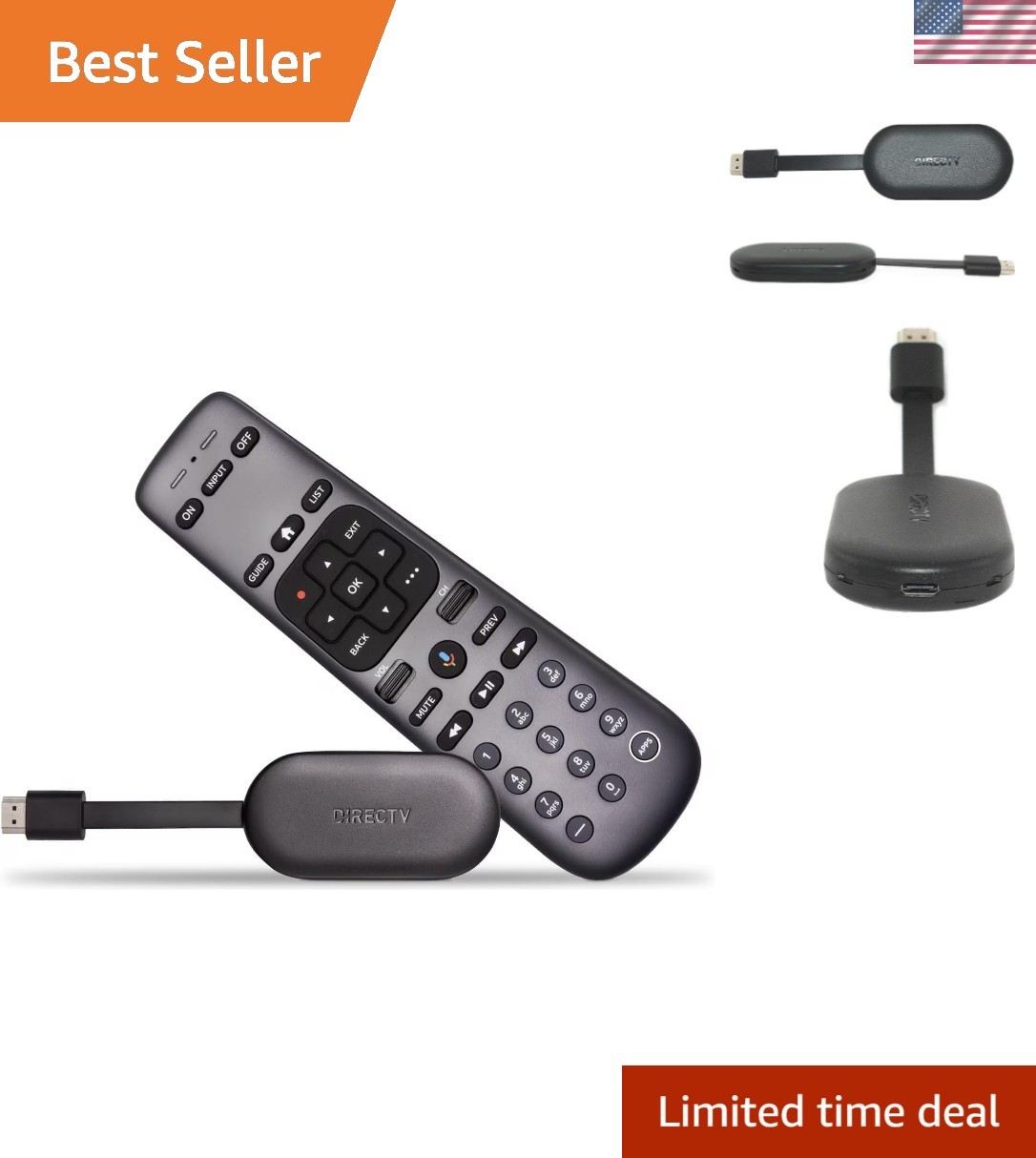 4K HDR Gemini Air Streaming Box with Cloud DVR & Voice Control | Easy Setup