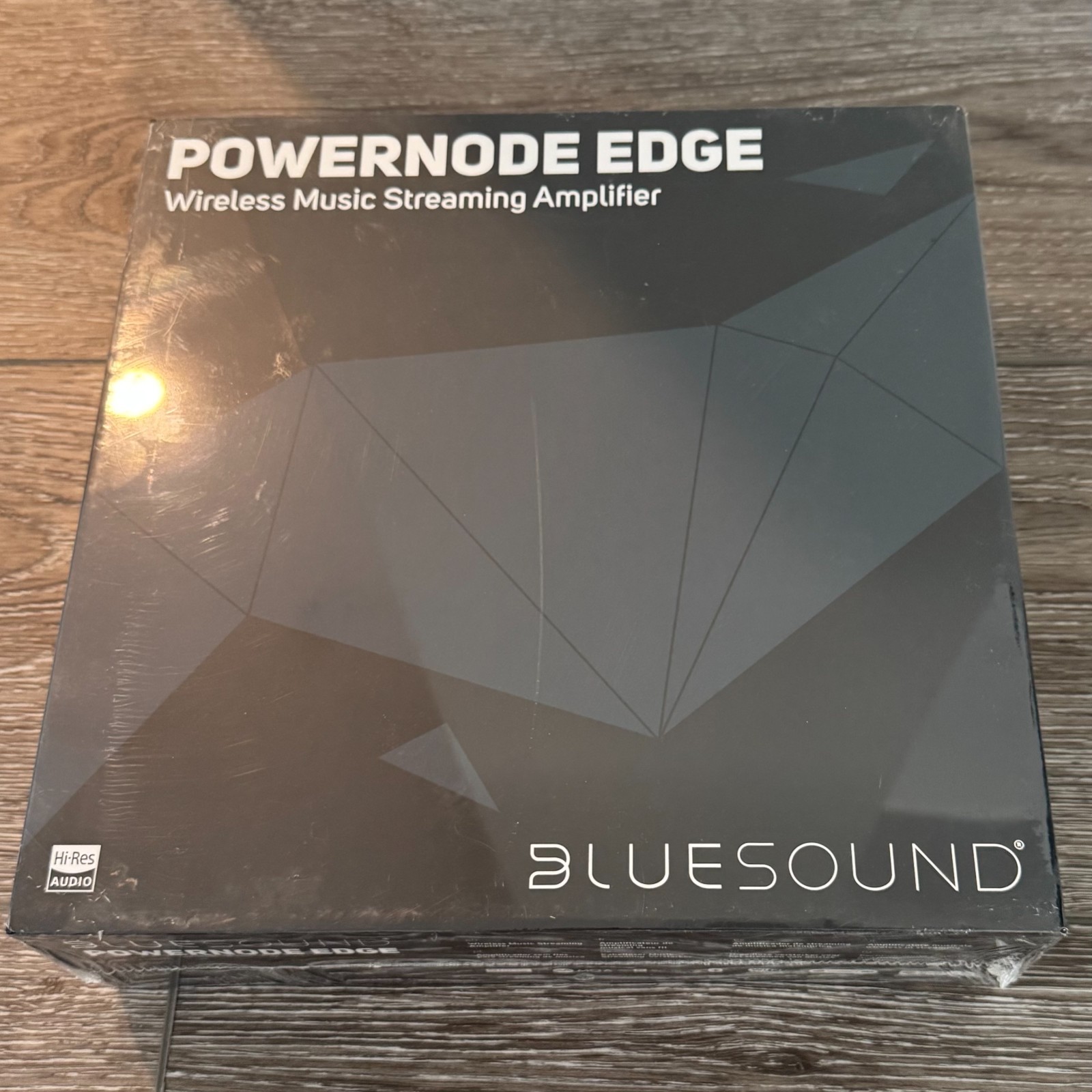 Bluesound POWERNODE Edge Wireless Music Streaming Amplifier (Black), NEW