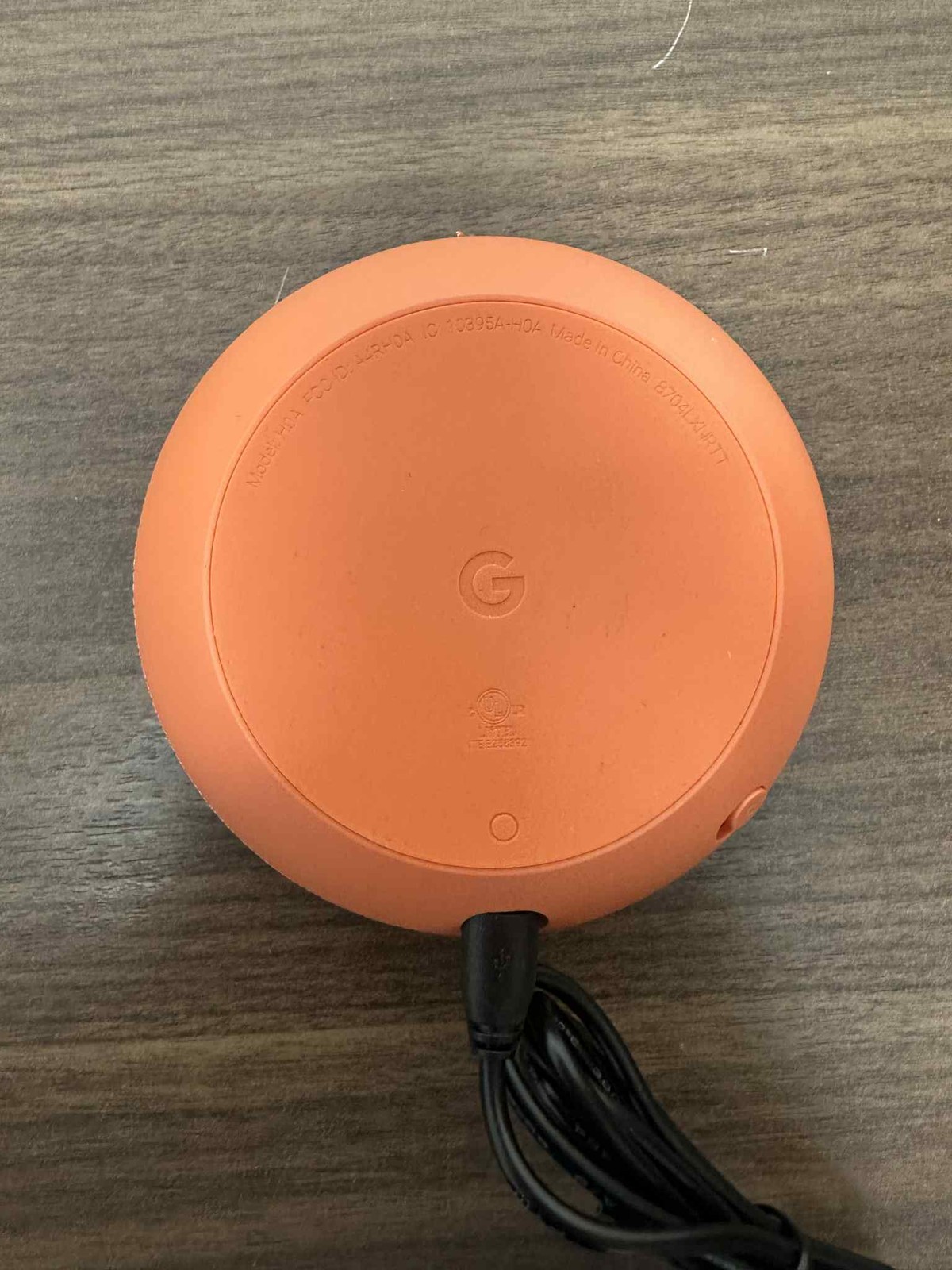 Google Nest Mini 1st Generation Smart Speaker Assistant Model H0A Coral