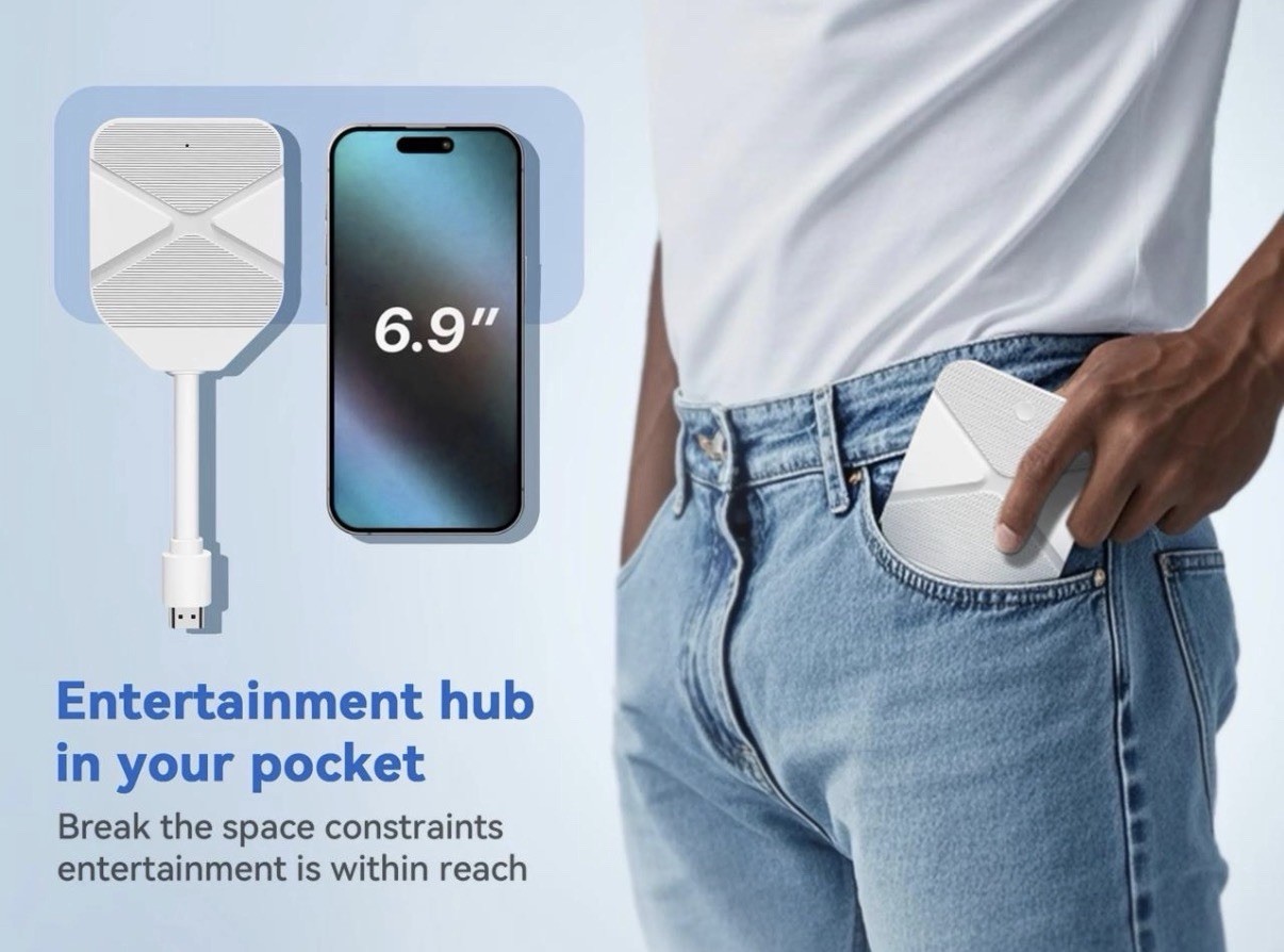 2026 We2USat P6 Mini 💥 Android Media Player 💥 Portable Can Be Used In Your Car