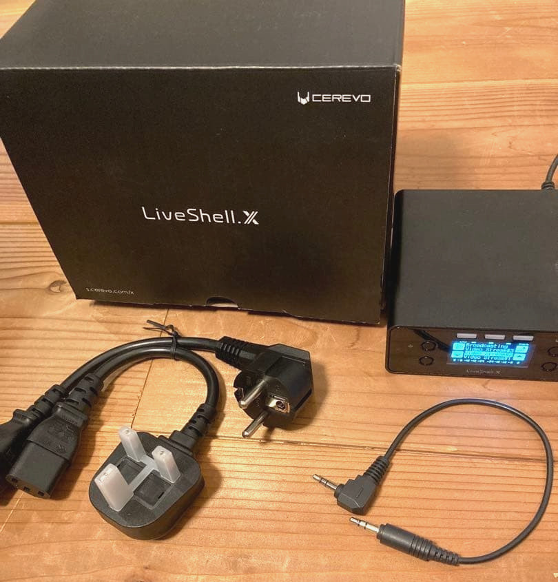 Cerevo LiveShell X Full HD Live Streaming Encoder H.265 H.264 CDPLS04A Used JP