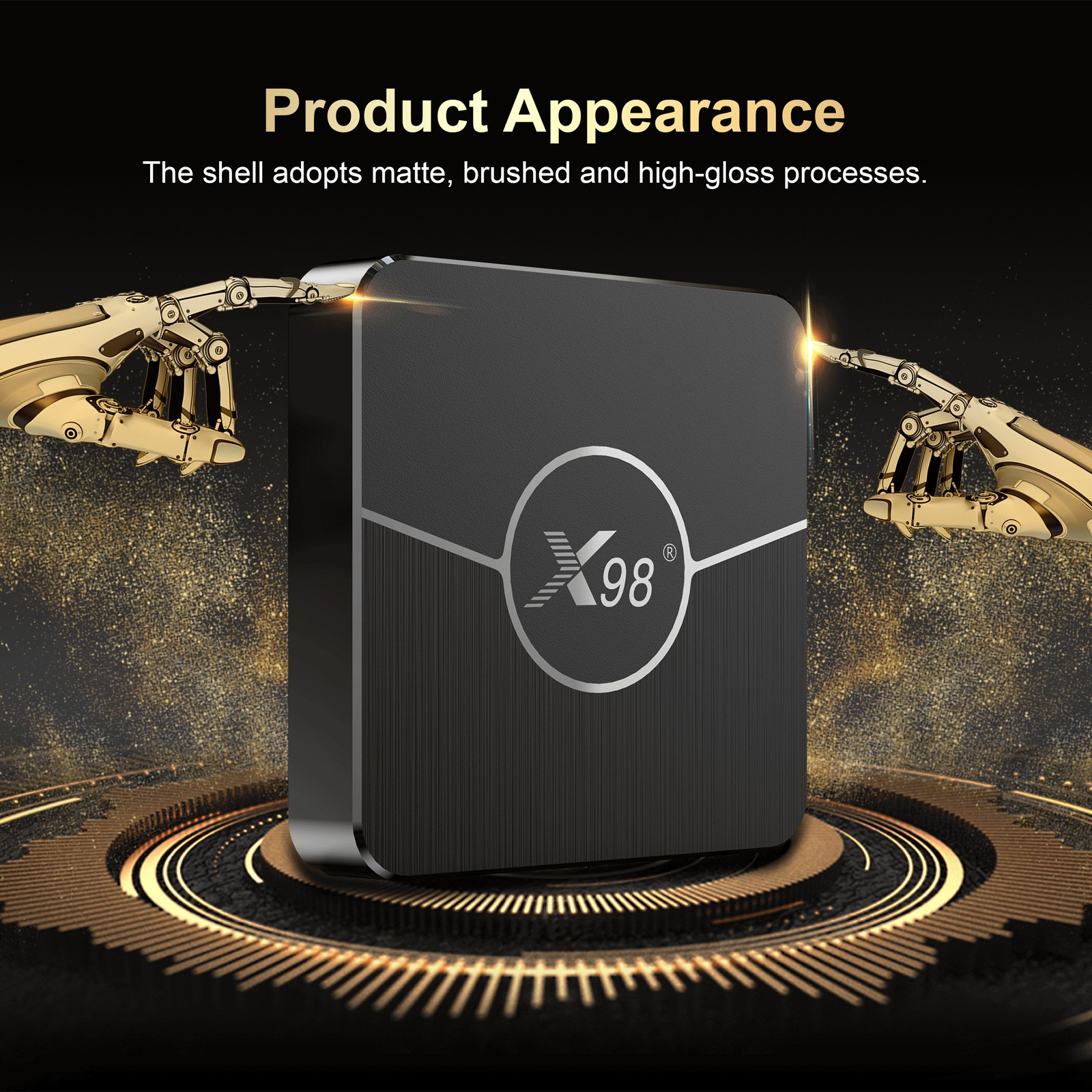 X98 Plus 11.0 Box Amlogic S905W2 UHD 4K Media Player 2.4G/ UZTV