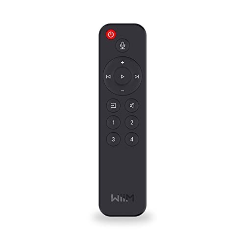 Voice Remote for Audio Streamer, Push-to-Talk, 4 Music Presets, Mini & Pro Compa