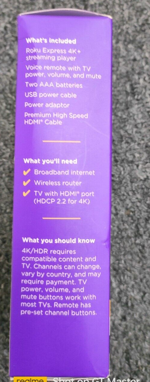 Roku Express 4K+ Streaming Player