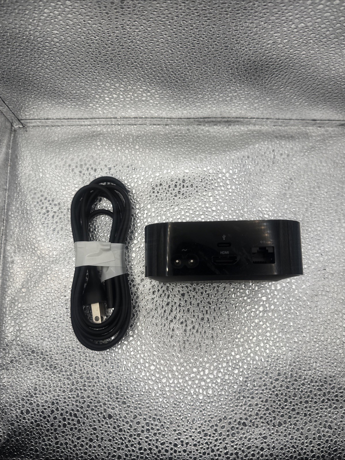 Apple TV HD 4th Gen A1625 32GB Media Streamer Tested w/ Power Cord No Remote