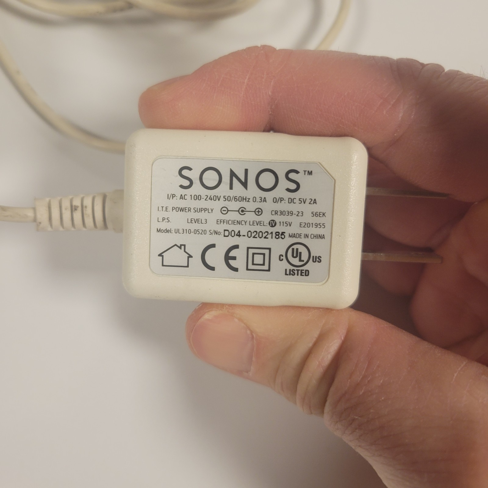 Sonos Bridge Wireless HiFi System Music BRIDGUS1 White