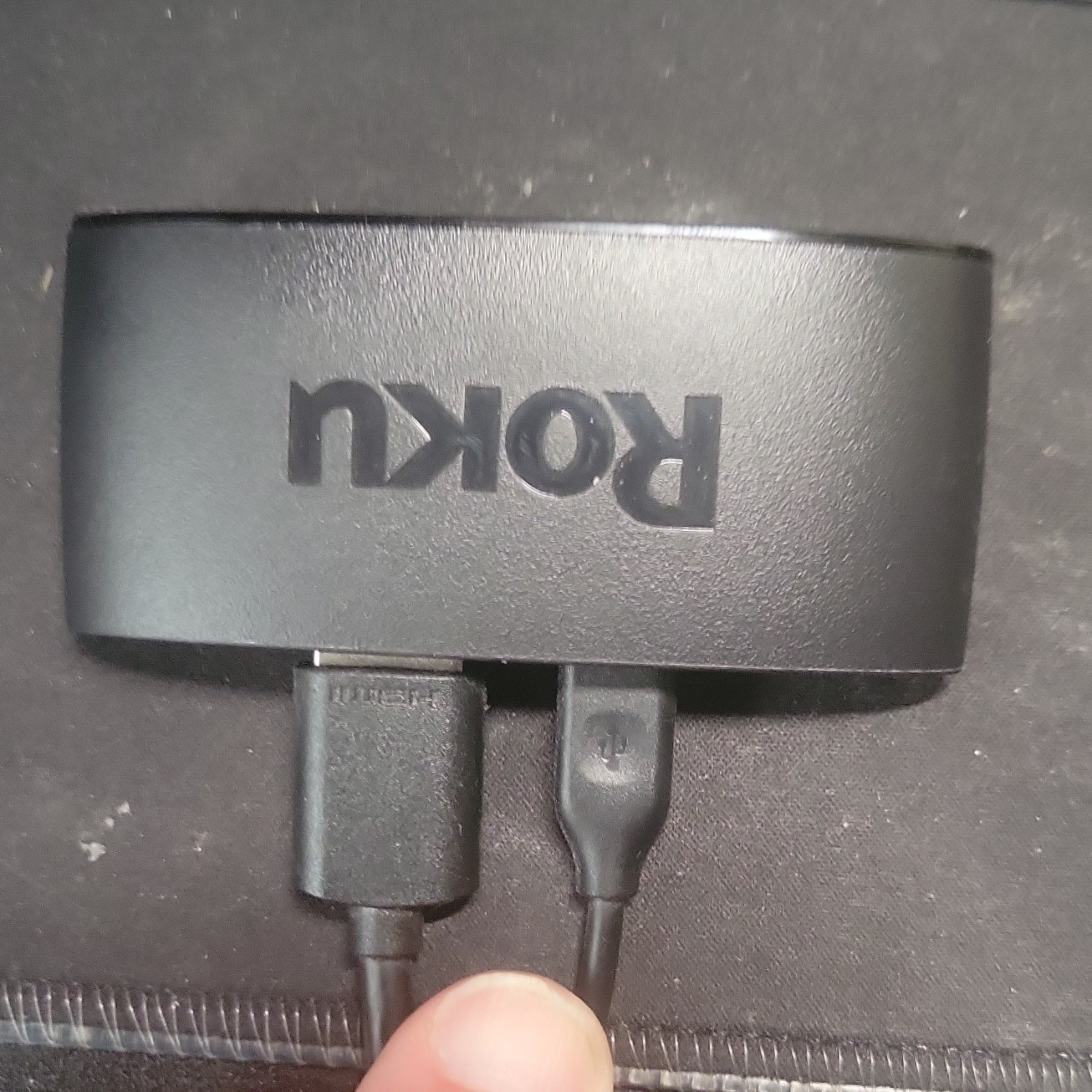Roku Express 4K+ 3941X2 HDMI Dongle Black Media Streamer