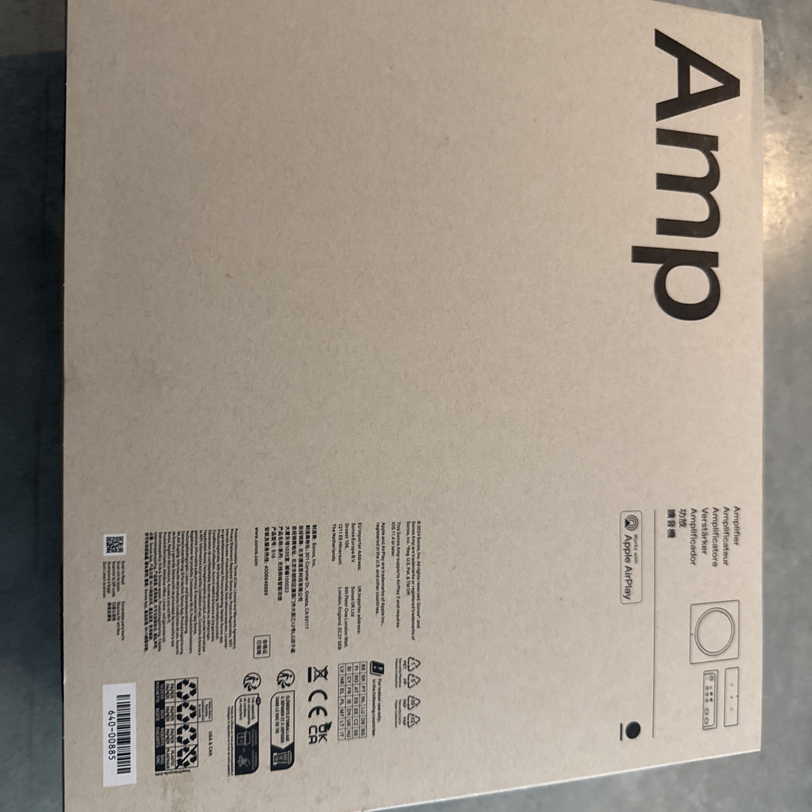 Brand New in the Box Sonos Amp