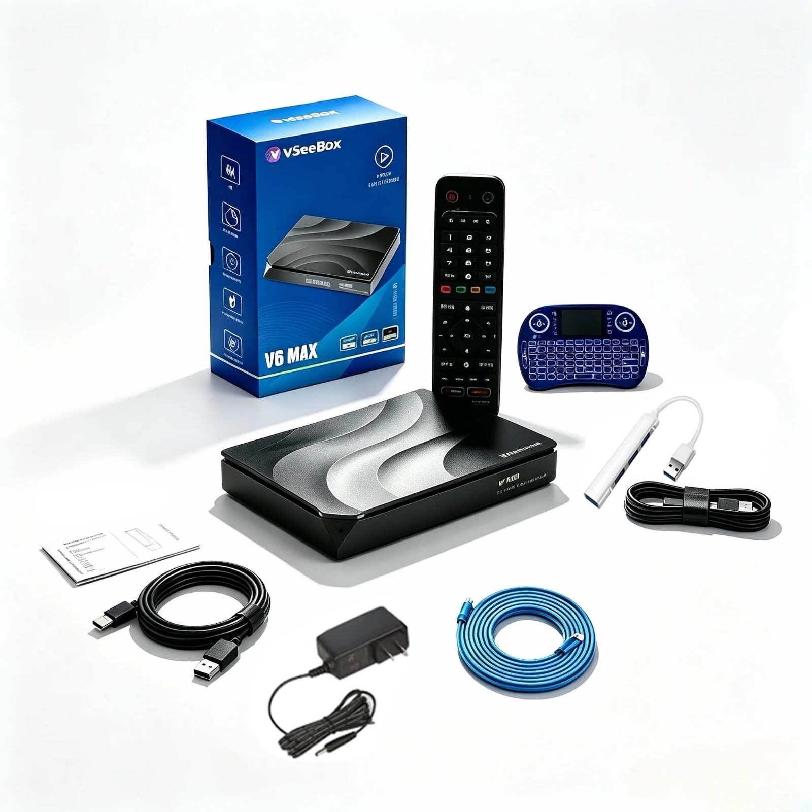 vseeBox V6 Max Android Streaming TV Box 64GB | Authorized Distributor USA