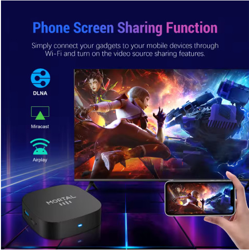 Android TV Box RK3518 8GB 128GB WiFi 6 BT 5.4 8K Ultra HD Media Player