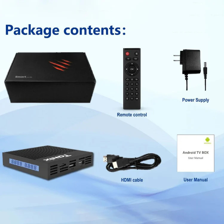 Tanix X4 Android 11 Smart TV Box, Amlogic S905X4 Quad Core, 4GB+32GB, Dual Wifi