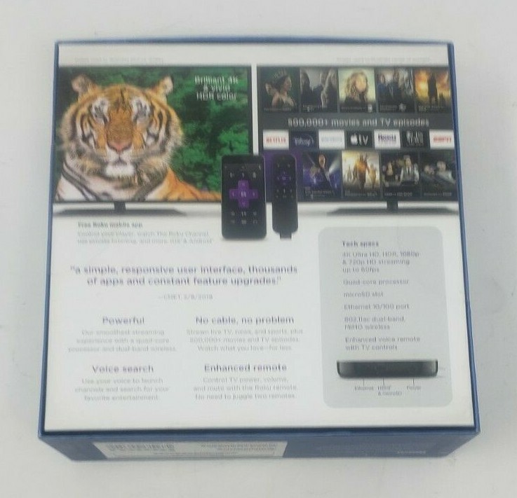 Roku Ultra LT HD 4K HDR Media Streamer – (4662RW) – Ships Today!