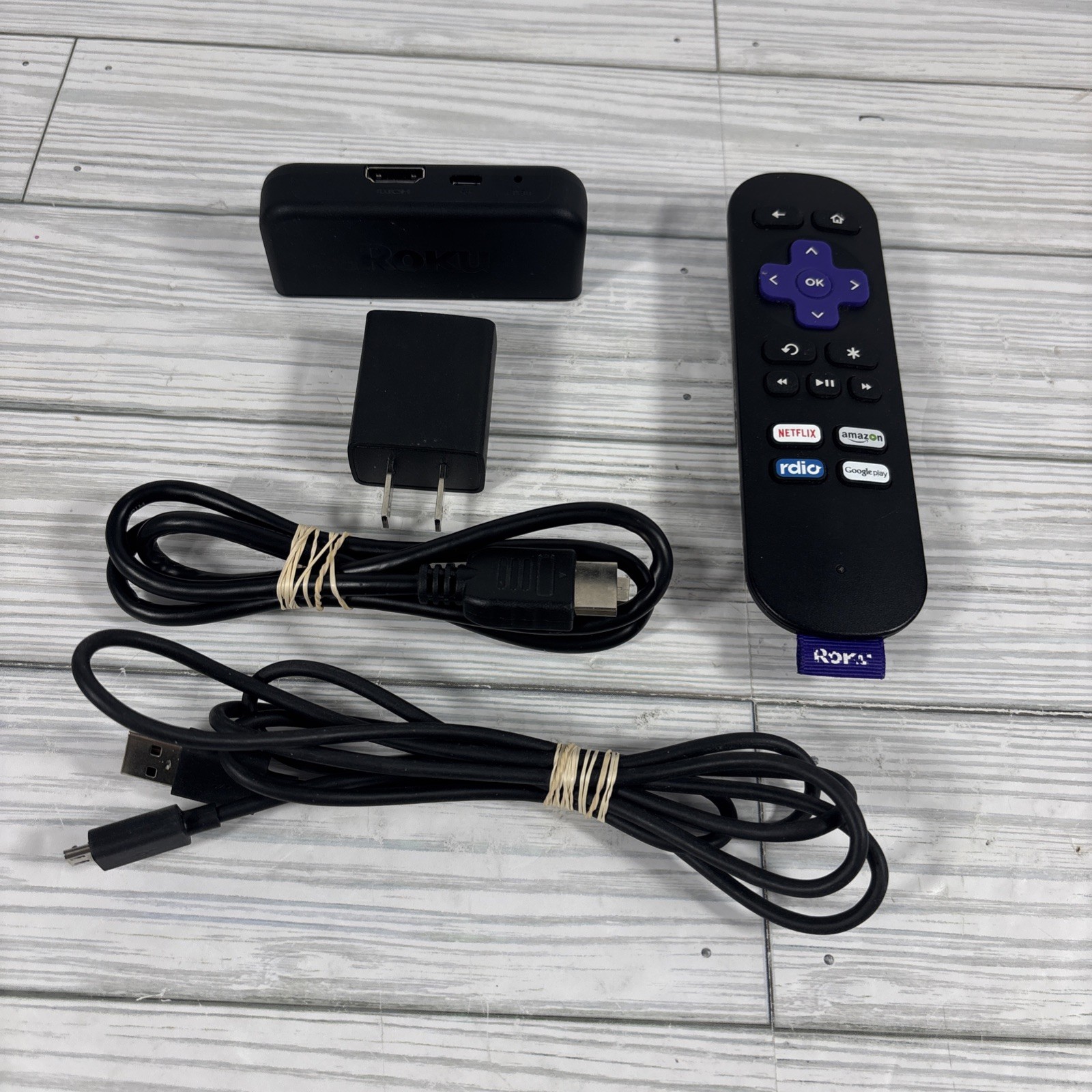 Roku Premiere 4K HDR Streaming Player Model 3920X w/Remote, HDMI, & Power Cables