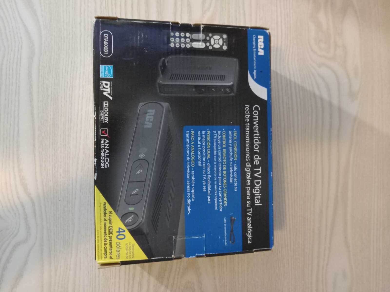 Digital Tv convertor new Dta800b1