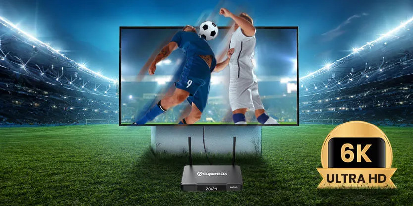 Black SuperBox S6 Pro – New Factory Sealed – Latest 2025 Model Fast Shipping USA