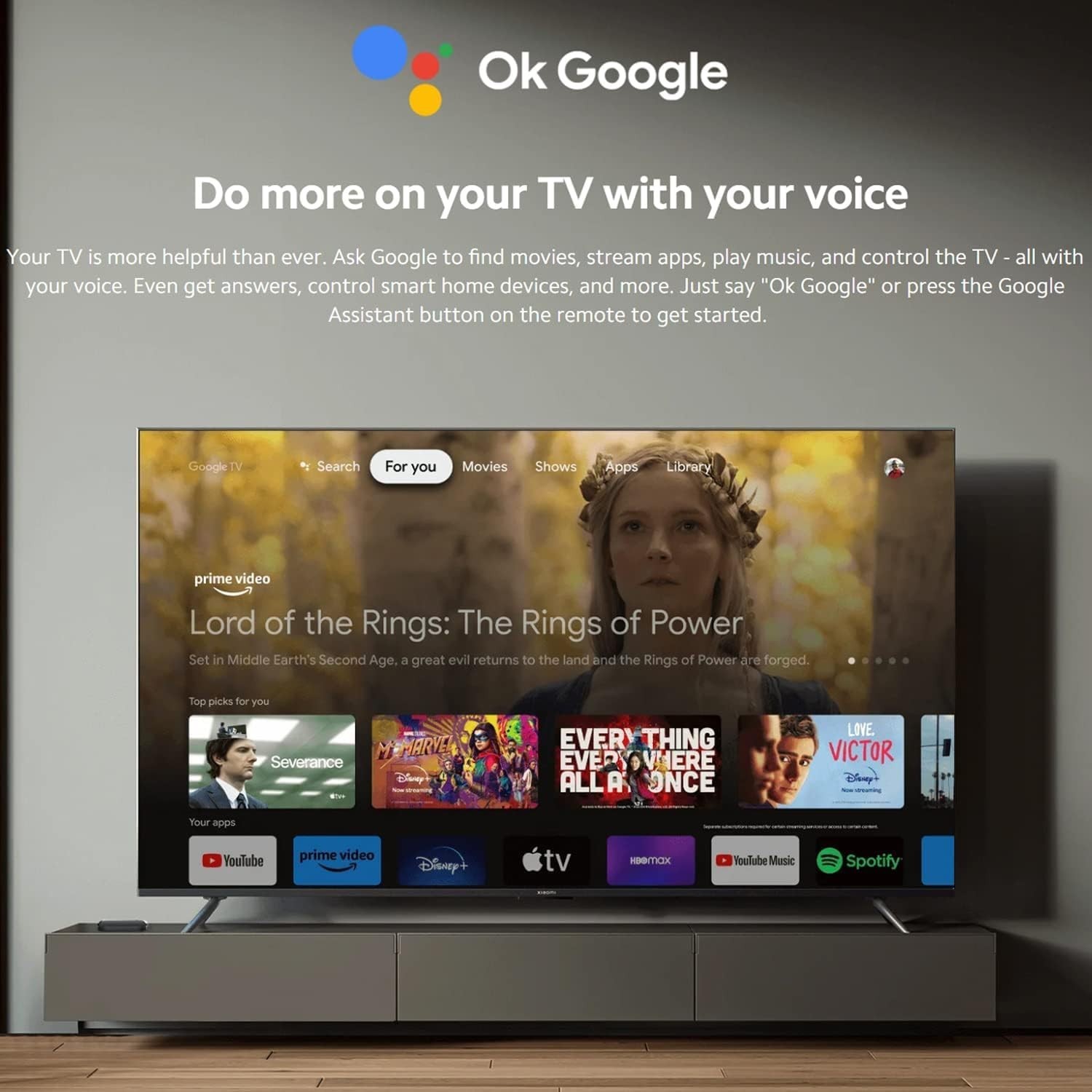 4K UHD Android TV Box, Dolby Vision Atmos, WiFi 6, 2GB RAM, 32GB Storage, Voice