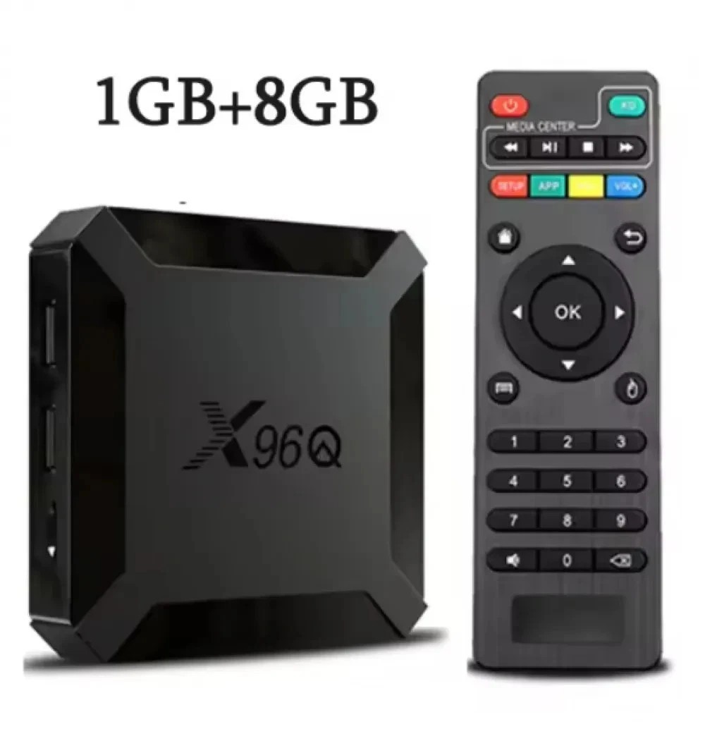 Android 10.0 TV Box X96Q Quad Core HD 4K Media Stream Player Mini PC 2.4G WiFi