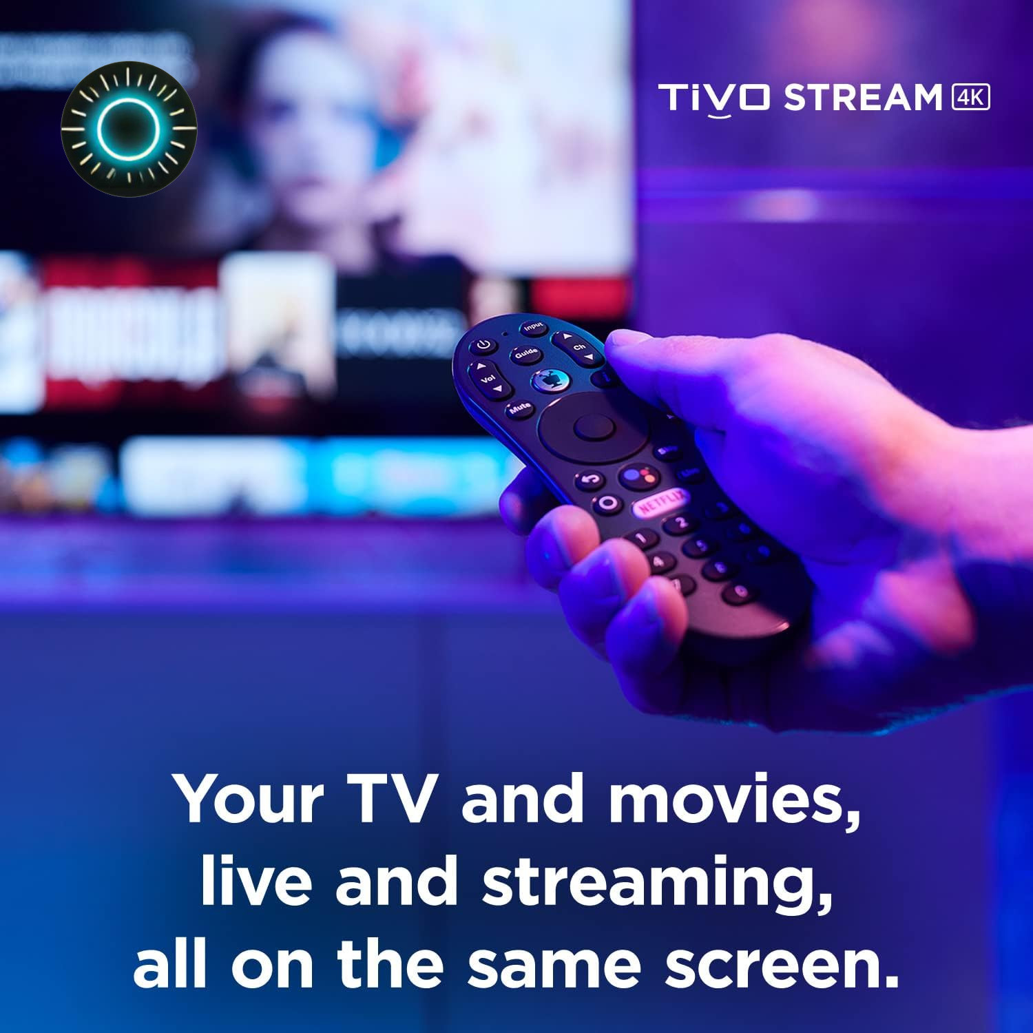 TiVo Stream 4K Every Streaming App and Live TV on One Screen UHD Dolby Vision US